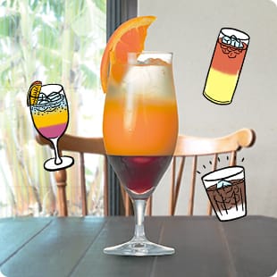 不思議なセパレートドリンク