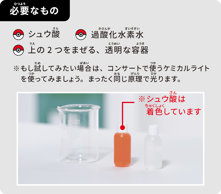 必要なもの